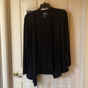 Torrid Super Soft Knits Black Cardigan NWT Size 2 18/20 Long Sleeves
